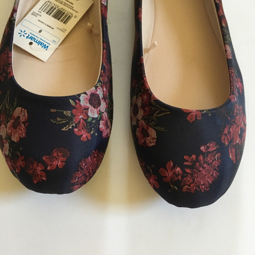 Floral flats